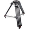 Sachtler OB-2000 Aluminum Tripod Legs (Flat Base and Mitchell) with Mid-Level Spreader
