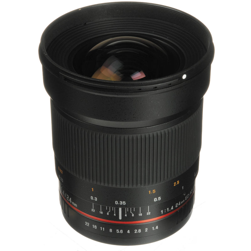 Samyang 24mm f/1.4 ED AS UMC Wide-Angle Lens for Canon