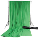 Savage Accent Muslin Background Kit (10 x 12', Chroma Green)