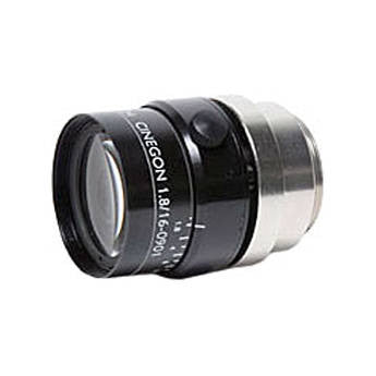 Schneider 211001482 1" 16mm f/1.8 C-Mount Cinegon Compact Lens, Manual Focus, Manual Iris