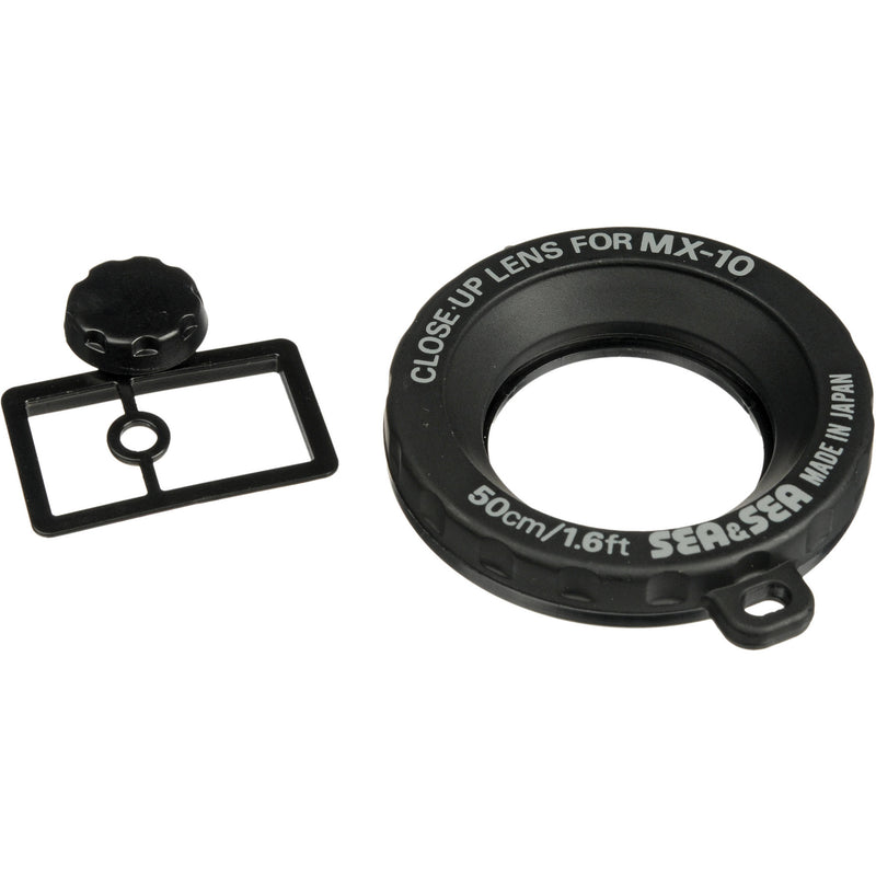 Sea & Sea Close-Up Lens for MX-10 Camera - Rated up to 150'