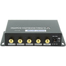 Shinybow SB-3701RCA 1x4 Composite Video Digital Distribution Amplifier