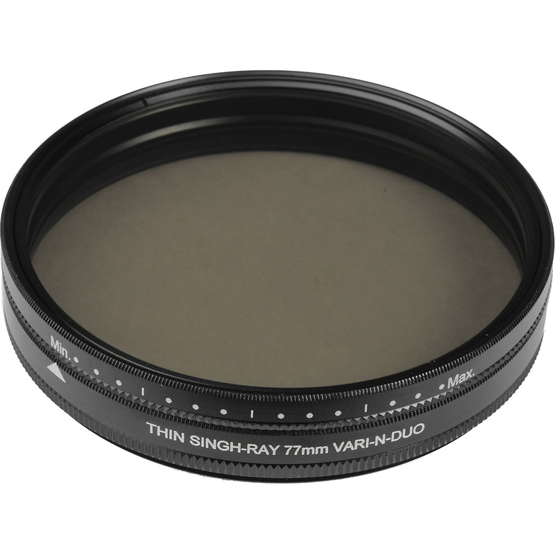 Singh-Ray 77mm Vari-N-Duo Polarizing Variable Neutral Density Filter (Thin Ring)