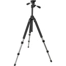 Slik Pro 700DX AMT Tripod With 3-Way Pan and Tilt Head (Silver)