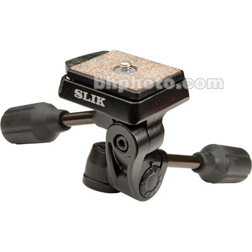 Slik SH-704E 3-Way Pan/Tilt Head with Quick Release