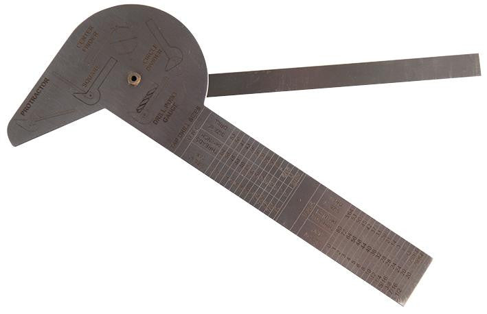 MODELCRAFT PGA5001 5-in-1 Steel Angle Rule and Gauge