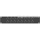 TecNec 16XRJ45 Patchbay, Sixteen RJ-45 Connectors, Rackmountable (1RU)