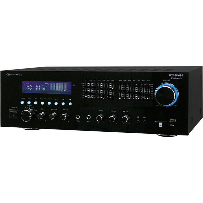 Technical Pro RX55URIBT Professional Receiver with USB and SD Card Inputs