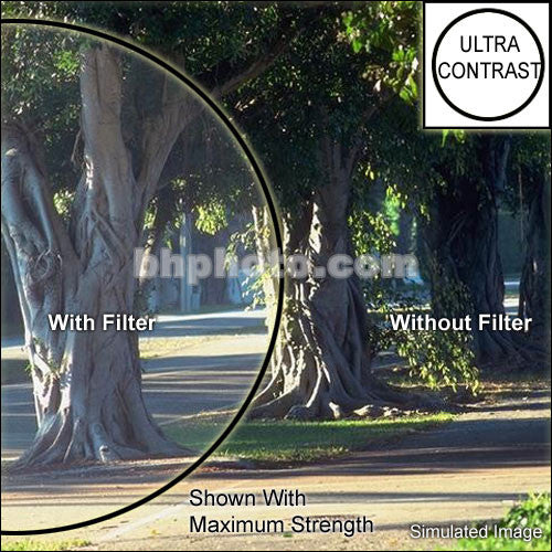 Tiffen 4x5.65" Low Light Ultra Contrast 2 Glass Filter