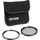 Tiffen 49mm Photo Twin Pack (UV Protection and Circular Polarizing Filter)
