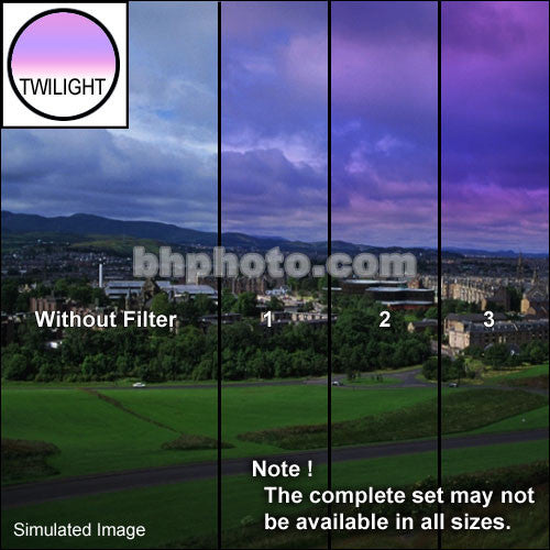 Tiffen 5.65 x 5.65" 1 Twilight Graduated Filter