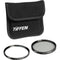 Tiffen 62mm Photo Twin Pack (UV Protection and Circular Polarizing Filter)