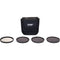 Tiffen 77mm Indie Plus HV Filter Kit (1.5, 1.8, 2.1 Neutral Density and Ultra Circular Polarizer Filters)