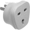 Travel Smart by Conair Adapter Plug NW7C - Allows Grounded 3-Prong UK Devices to be used with Ungrounded 2-Prong Power Supplies in the USA