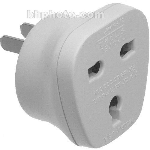 Travel Smart by Conair Adapter Plug NW7C - Allows Grounded 3-Prong UK Devices to be used with Ungrounded 2-Prong Power Supplies in the USA
