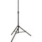 Ultimate Support TS-99BL Aluminum Speaker Stand with Leveling Leg (Matte Black)