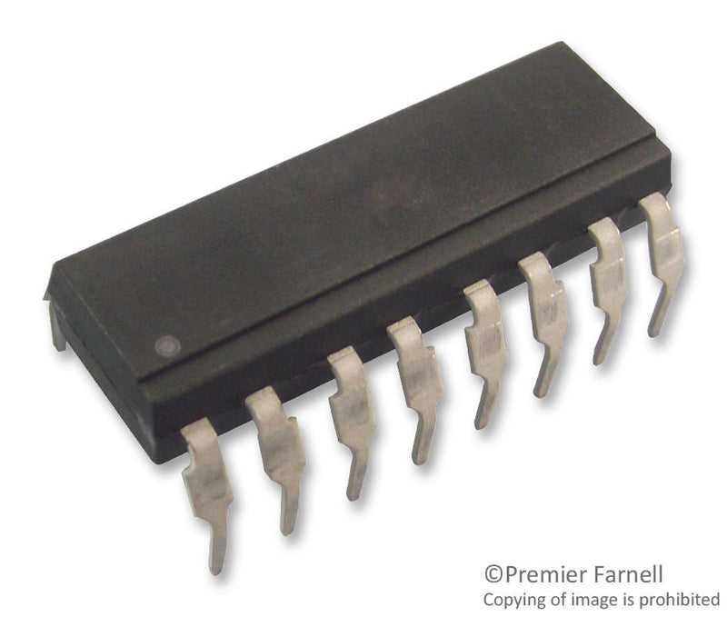 BROADCOM LIMITED ACPL-847-000E Transistor Output Optocoupler, Full Pitch, 4 Channel, DIP, 16 Pins, 50 mA, 5 kV, 50 %