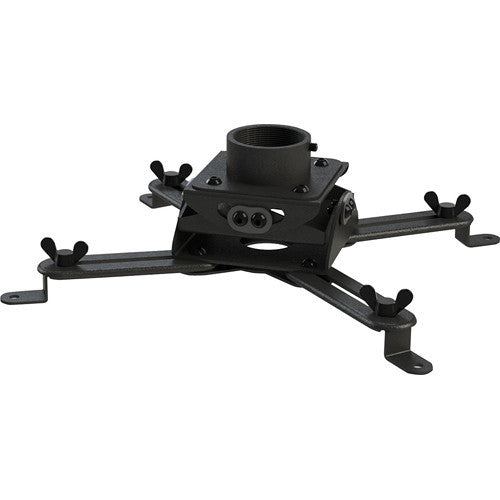 Video Mount Products PM-LPMB Yokeless Low Profile Projector Mount (Black)
