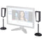 Videssence ViewMe S LED Light Kit with Stands