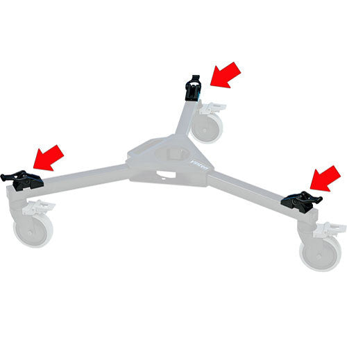 Vinten Foot Support Clamp Assembly (Set of Three)