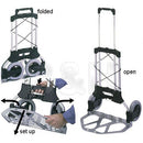 Wesco Superlite Folding Handtruck - Weight Capacity 175lbs (79.5kg)