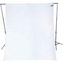 Westcott 9 x 10' Wrinkle-Resistant Polyester Backdrop (Hi Key White)