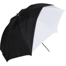 Westcott Umbrella - White Satin with Removable Black Cover - 32"