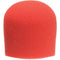 WindTech 900 Series Microphone Windscreen - 1-5/8" Inside Diameter (Red)