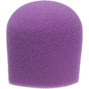 WindTech 900 Series Microphone Windscreen - 1-5/8" Inside Diameter (Purple)