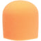 WindTech 900 Series Microphone Windscreen - 1-5/8" Inside Diameter (Orange)