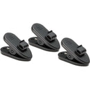 WindTech TC-5 Universal Microphone Tie Clips (Set of 3)