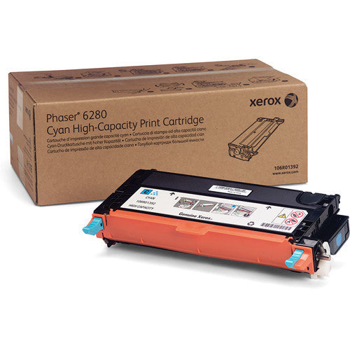 Xerox Cyan High Yield Print Cartridge For Phaser 6280