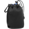 Zing Designs MPBK1 Medium Drawstring Pouch (Black/Blue)