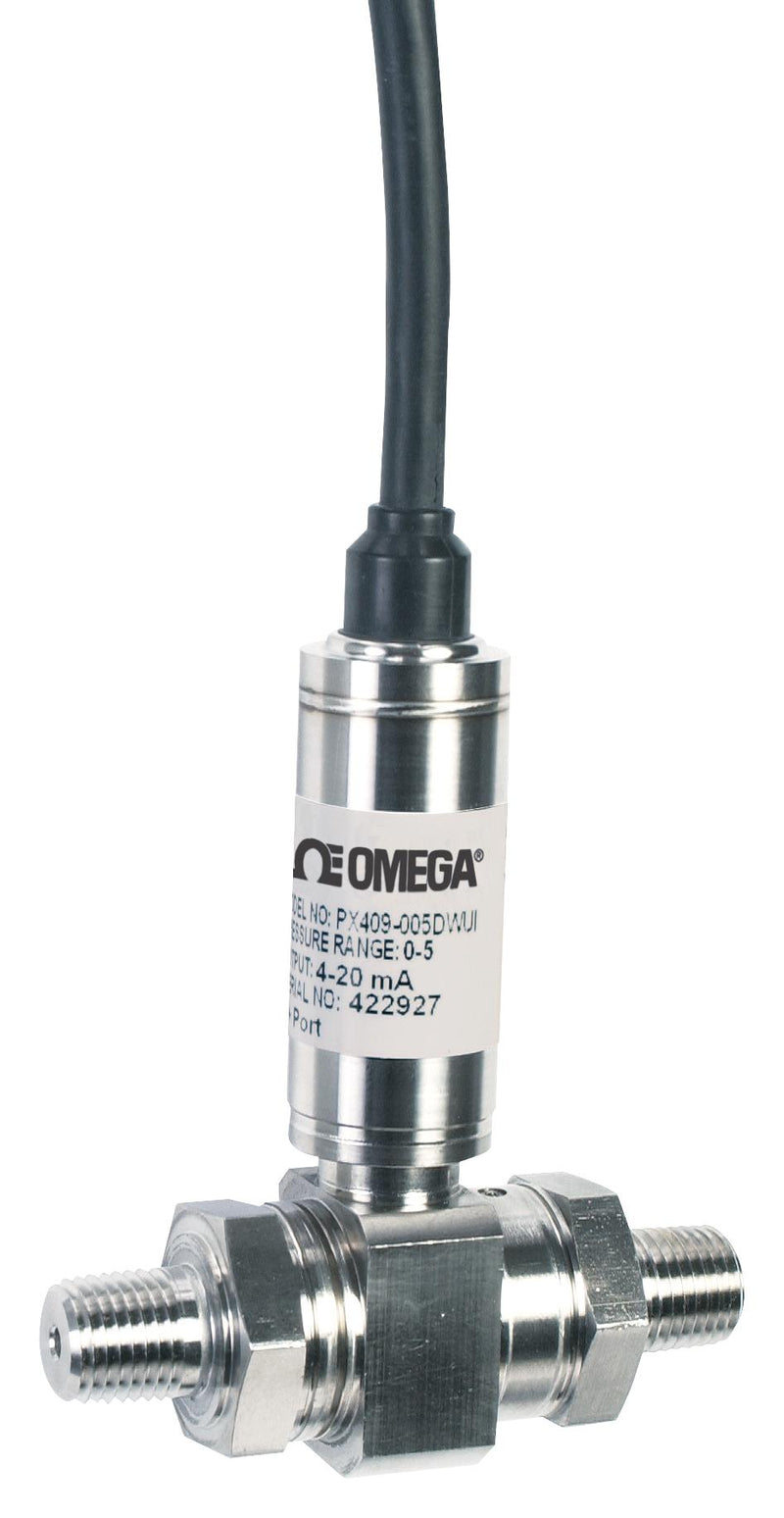 Omega PX409-015DWUI PX409-015DWUI Pressure Sensor 15 psi Analogue Differential 30 VDC 1/4" - 18 NPT