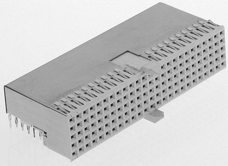 Amphenol ICC (FCI) HM2R02PA5100N9LF Hard Metric Connector Receptacle 125 Position