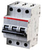 ABB S203-C25 Thermal Magnetic Circuit Breaker Miniature C Curve System Pro M Compact S200 Series 25 A