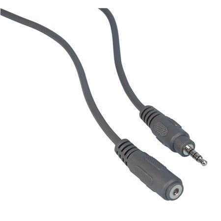 Stellar Labs 24-12101 Cable 3.5MM 4 Pole PLUG-JACK 3FT