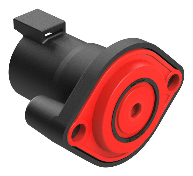 Amphenol SINE/TUCHEL ATHD04-1-4P-L013 1 Position Receptacle Flush Flange Mount 100A / 1000V PIN Environmentally Sealed 99AC3380