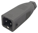 Hirschmann STAS2 STAS2 Rectangular Power Connector 2+E 2 Contacts - ST Cable Mount Screw Plug