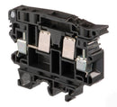 TE Connectivity 1SNA199095R1300 Fused Terminal Block 4 Ways 22AWG to 10AWG 10 mm&Acirc;&sup2; Screw 16 A 800 V