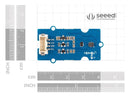 Seeed Studio 101020585 IMU 9DOF Board ICM20600+AK09918 3.3V / 5V Arduino