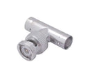 HUBER+SUHNER 43_BNC-50-0-1/133_NE RF / Coaxial Adapter BNC Jack Plug Tee 50 ohm