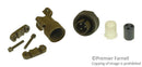 Amphenol Industrial MS3106E10SL-4P MIL Spec Circular Conn Plug 2P 10SL-4