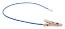 Mueller Electric AI-000473. Earth Strap Flat Nose Clip to Ring Tongue Terminal 18 " 458 mm Blue