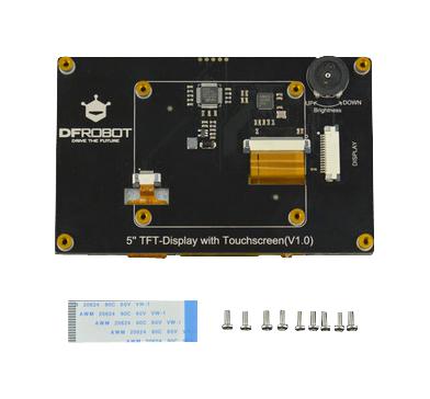Dfrobot DFR0550 Display Module TFT Touchscreen 3.3 V 800 X 480 Resolution 60 Hz Raspberry Pi 3B/3B+/4B