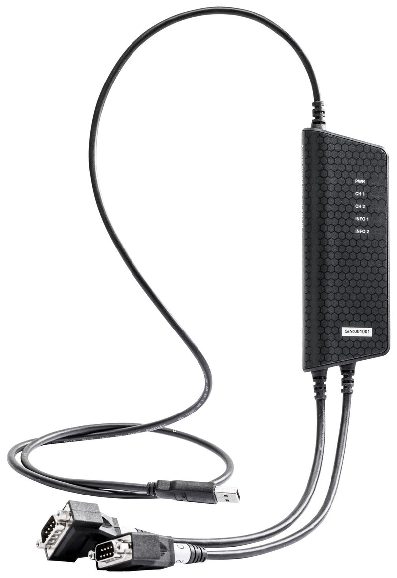 Kvaser Box Buy KVASER 01042-0 CAN Bus Interface , USB to 9-Pin D-SUB, 2 Channels ...