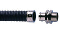 ABB - Adaptaflex SP32/M32/B Conduit Connector Size 32mm Straight Brass Metallic Nickel Finish IP54
