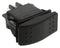 Carling Technologies VLBAS00C-AZC00-000 Rocker Switch Dpdt 15A 24V Black