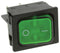 Marquardt 01835.3118-01 01835.3118-01 Rocker Switch Off-On Dpst Illuminated Panel Mount Green 1830
