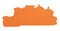 Wago 2203-6693 END &amp; Intermediate Plate Orange 1MM